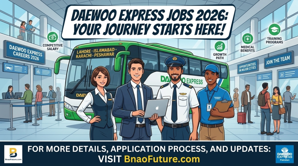 Daewoo Express Jobs 2026 Latest Exciting Vacancies Announcement