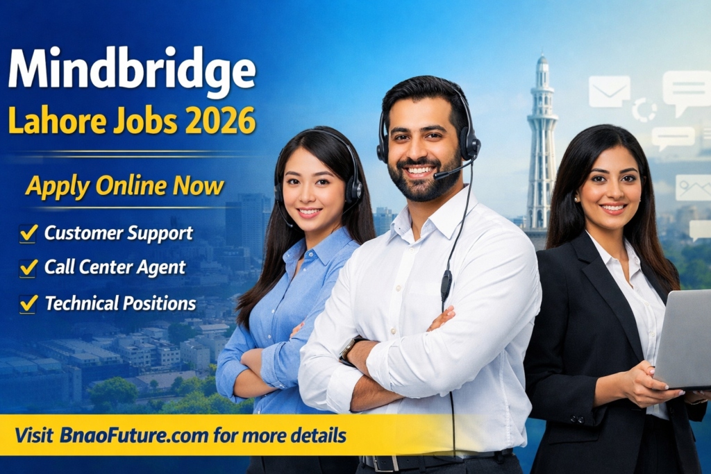 Mindbridge Lahore Jobs 2026 – Latest Career Opportunities